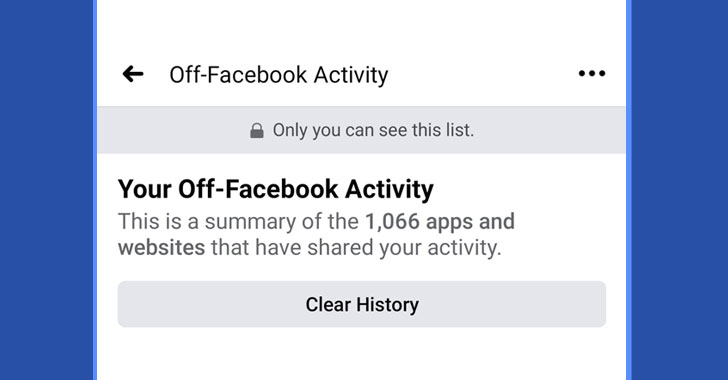 Off facebook activity